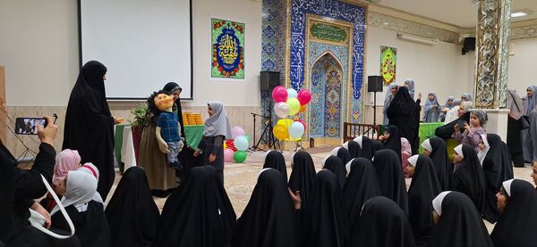 شور و شادی میلاد منجی عالم در دارالقرآن امام حسین (ع) ناحیه ۶ مشهد