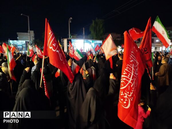 صد و پنجاه و دومین شب اقتدار و ایستادگی مردم در فردیس