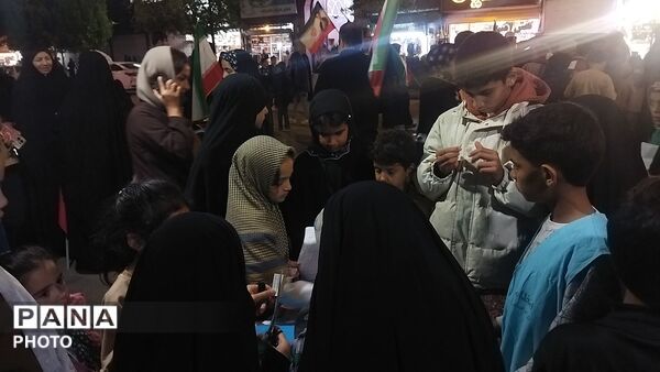 گذری بر احوالات کودکان نیشابوری در پنجاه و هشتمین شب از اجتماعات مردمی 