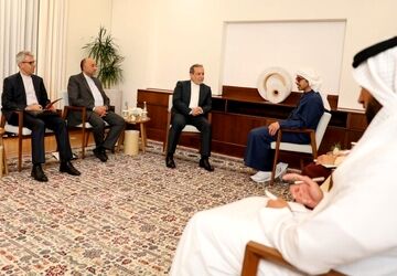 دیدار عراقچی با وزیر خارجه امارات