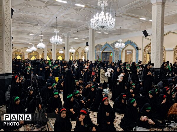 آیین معنوی شیرخوارگان حسینی در سالن اجتماعات زیارتگاه شهید مدرس 
