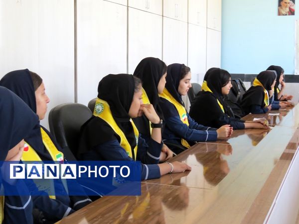 اردوی تمشک دختران بجنورد در اردوگاه شهید چمران 