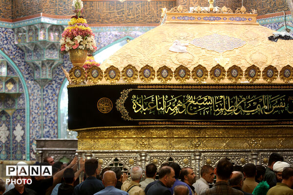 مراسم سالروز شهادت امام جواد(ع) در حرم بانوی کرامت