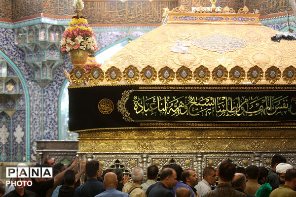 مراسم سالروز شهادت امام جواد(ع) در حرم بانوی کرامت