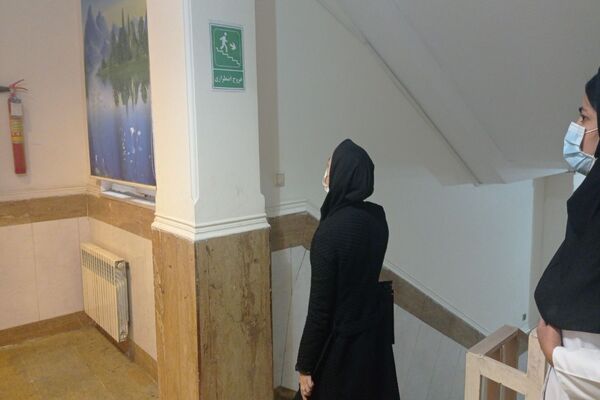 بازدید از وضعیت بهداشت و پایگاه‌های تغذیه سالم مدارس پاکدشت 