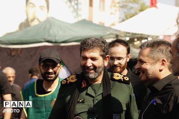 طنین «یا حسین» در مسیر دلدادگی؛ حضور پرشور جاماندگان اربعین در تهران