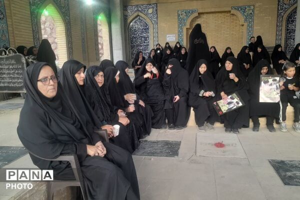 آتش عشق به امام حسین در روستای آتشان شهرستان فیروزکوه