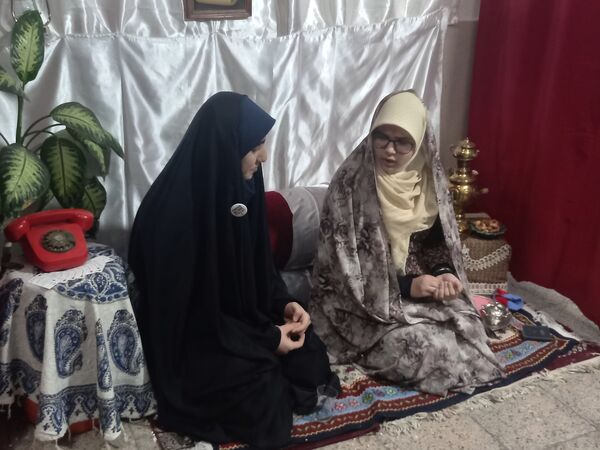 افتتاحیه نمایشگاه مدرسه انقلاب در آموزشگاه فرزانگان شهرستان قدس 
