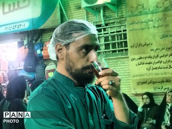 فعالیت چایخانه حضرت زهرا مسجد جامع شهرستان نیشابور در قاب پانا 