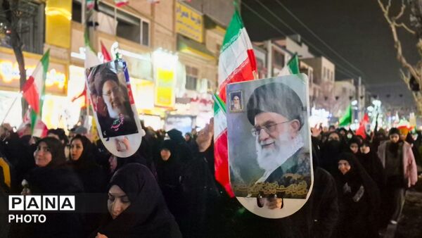 چهاردهمین تجمع باشکوه مردم فردیس در خون‌خواهی امام امت