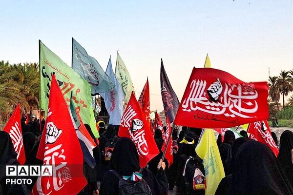 میلیون‌ها زائر از سرتاسر کشور در مسیر پیاده‌روی اربعین