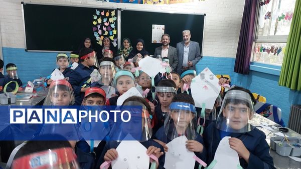 افتتاح پروژه‌های نوآورانه در مدرسه شهید معلم به‌مناسبت روز جهانی کودک