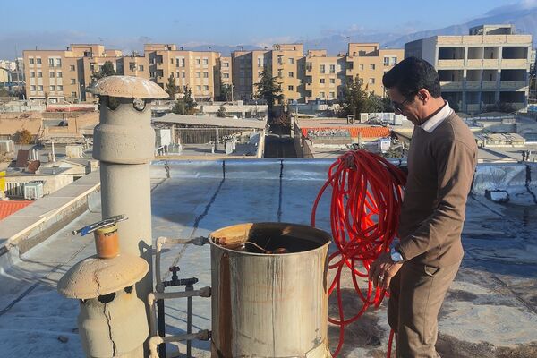 دبیرستان مهدیه و طلیعه فاز ۲ اندیشه، برای بارش برف زمستانی آماده شد