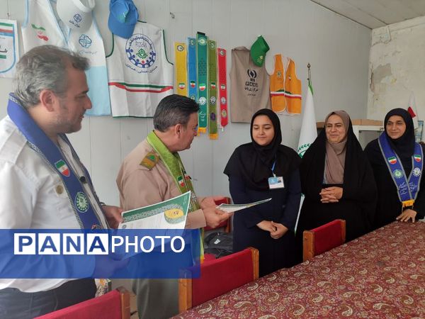 حضور ارزیابان کشوری سازمان دانش‌آموزی در مدارس قائمشهر