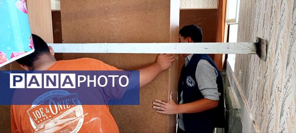 دبیرستان میثاق کاشمر بازسازی شد