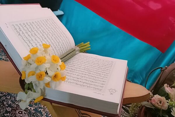جشن نیمه شعبان در دبیرستان حاج محمود رضوی ناحیه ۴ شیراز
