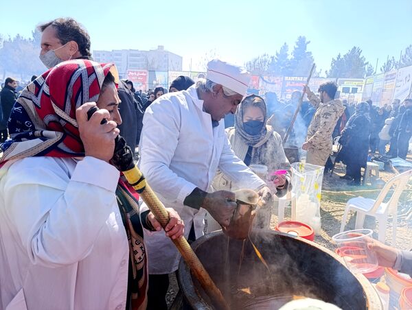 برگزاری جشنواره پخت سمنو در بجنورد 