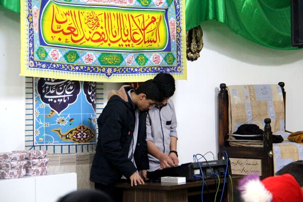جشن ولادت سرداران کربلا در محله میر آباد شهرکرد