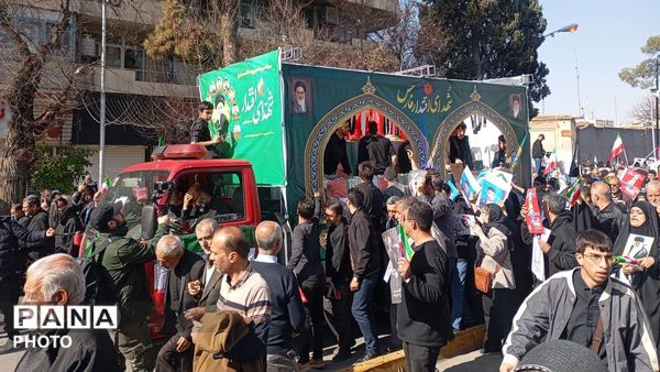 وداع با شهدای مدافع اقتدار وطن در شیراز
