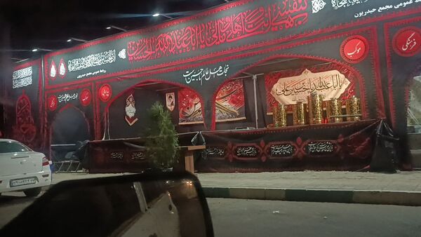 گذری بر آماده سازی موکب های راهپیمایی جاماندگان اربعین نیشابور 