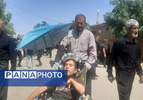 عزاداری روز عاشورای حسینی در روستای حسن آباد بلهر 