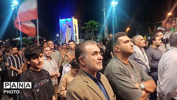 کوهدشت  یک صدا،اجتماع مردمی برای دفاع از وطن  وبیعت بارهبر جدید