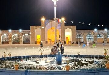 اعتکاف نیلوفرانه دختران کرمان