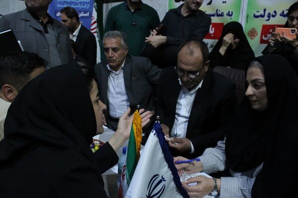 برپایی میز خدمت در گچساران