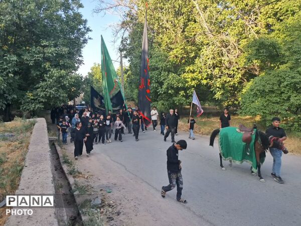 مراسم عزاداری اربعین حسینی در مسجد صاحب‌الزمان (عج) علی‌آباد پیشکوه