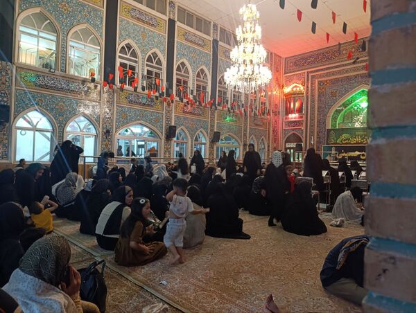 مراسم شب اربعین حسینی در نیشابور