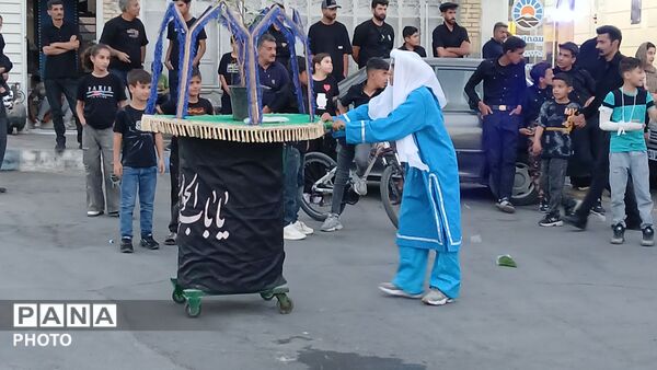 حرکت کاروان نمادین عاشورایی  فرخشهر