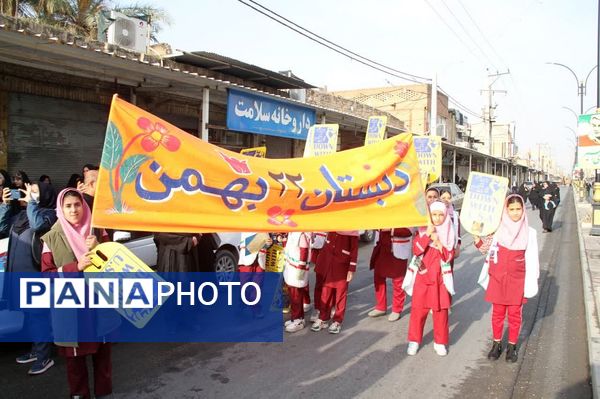 تجدید بیعت مردم بهبهان با انقلاب اسلامی در حماسه ۹ دی