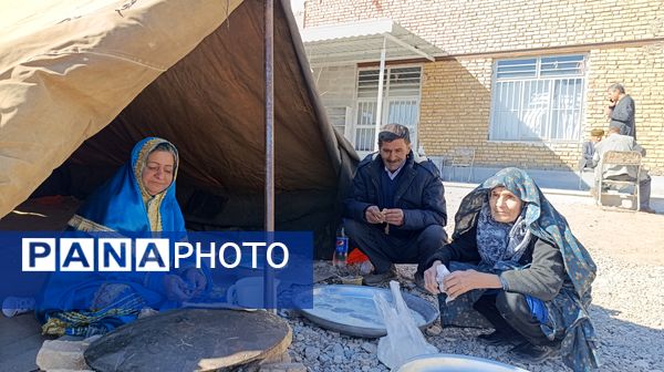 نمایشگاه دستاوردها و توانمندی بانوان روستایی در روستای بشرآباد