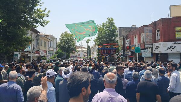 قائمشهر به سوگ شهید محمد حیدری قادیکلایی