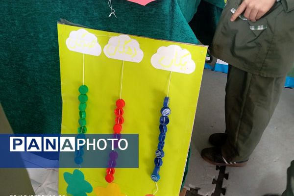 نمایشگاه بازی یادگیری در آموزشگاه شهید رجایی