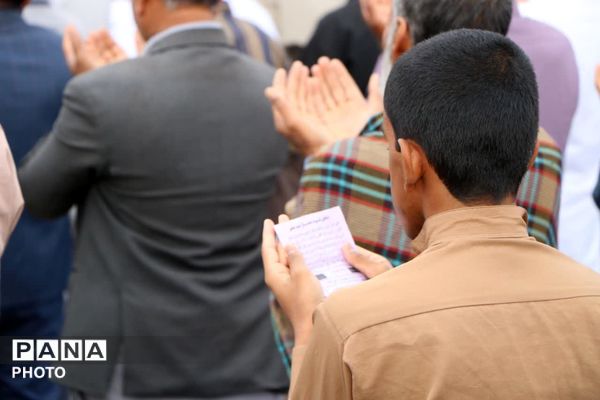 برگزاری نماز عید فطر در شهرستان ریگان