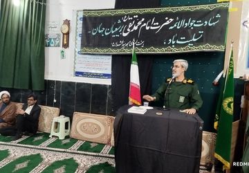 عزاداری برای شهادت امام جواد (ع) در رودان