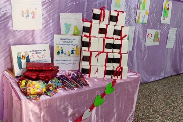 افتتاحیه طرح یاریگران زندگی در دبستان دخترانه شهید رستمی شهرقدس
