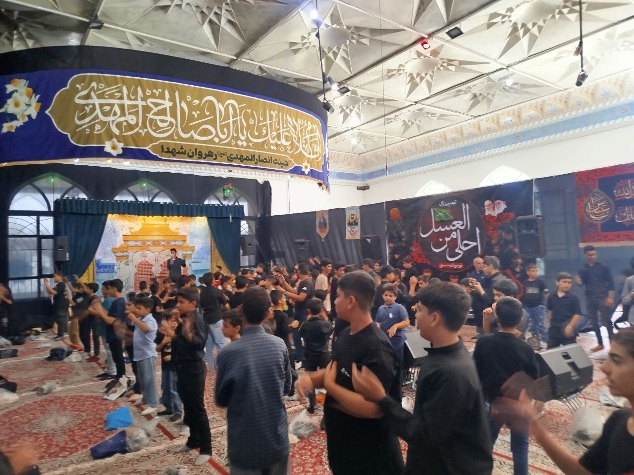 تجمع بزرگ نوجوانان احلی من العسل  در کاشمر