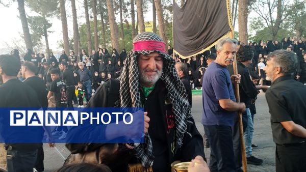 مراسم عزاداری عصر عاشورا در خلیل آباد 