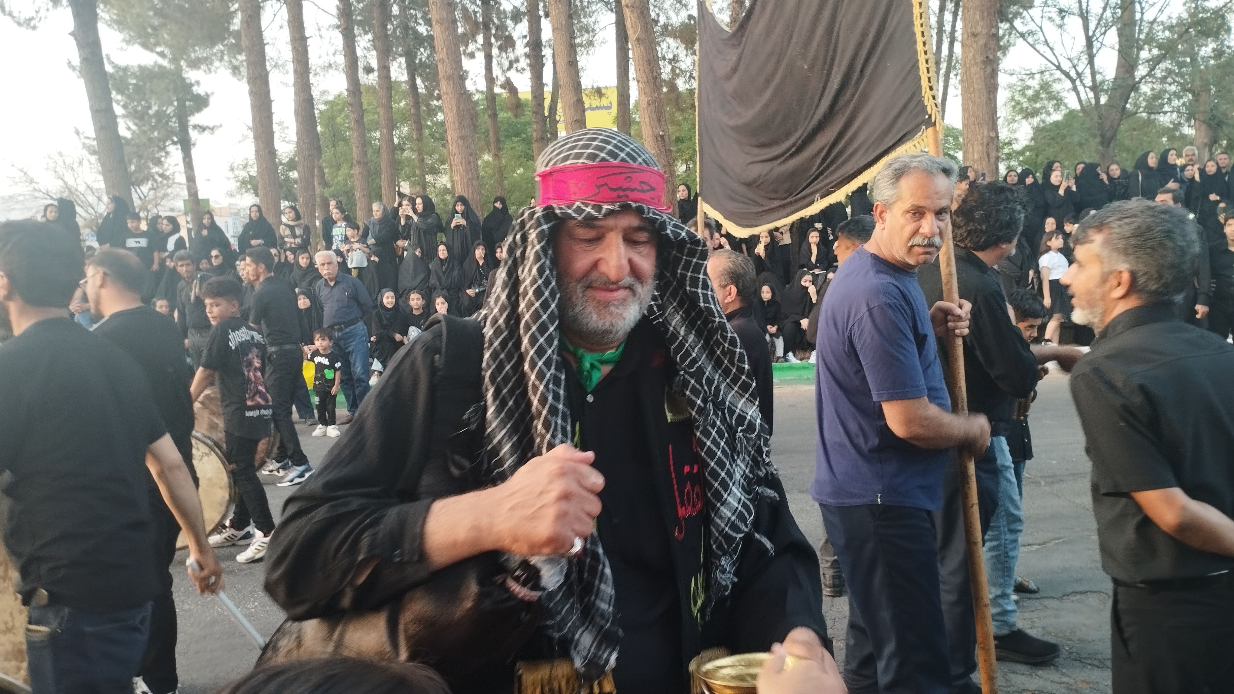 مراسم عزاداری عصر عاشورا در خلیل آباد 