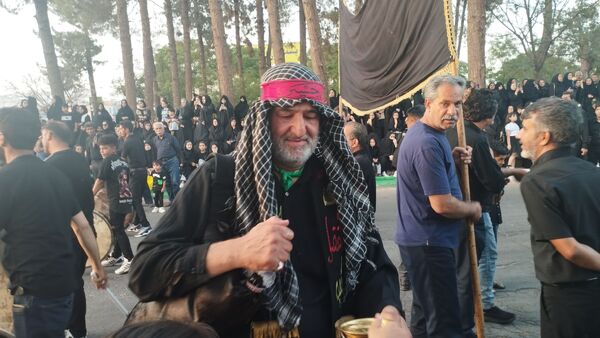 مراسم عزاداری عصر عاشورا در خلیل آباد 