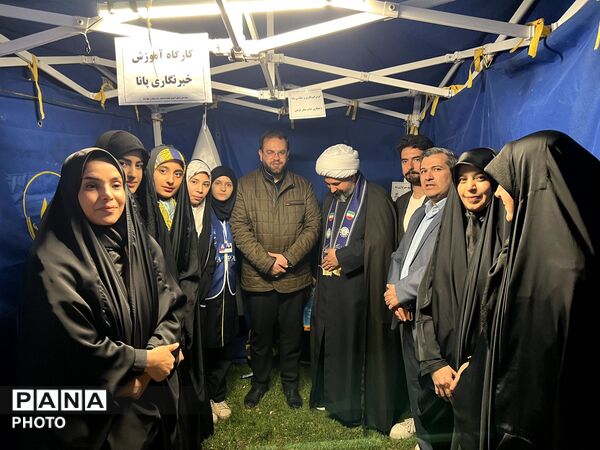 برپایی موکب پاتوق «نوجوان مبارز» در ساوجبلاغ 