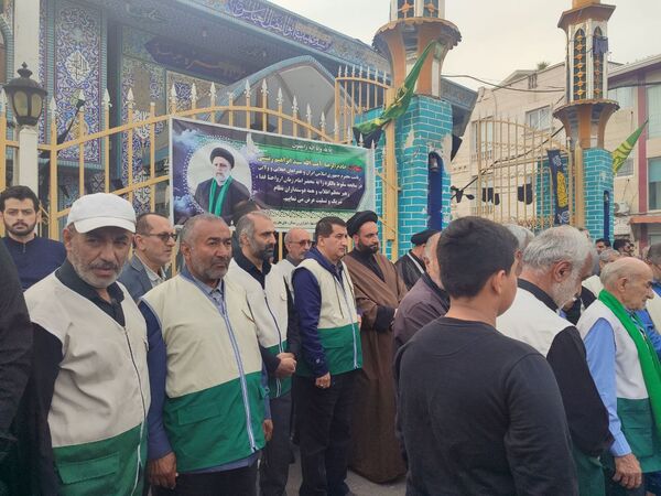 دسته عزاداری سیدالشهداء خدمت در قائمشهر