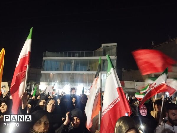 راهپیمایی باشکوه  مردم منطقه سیدی 