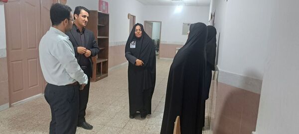 بازدید و نظارت بالینی سرگروه‌های آموزشی استان از مدارس شهرستان صالح‌آباد
