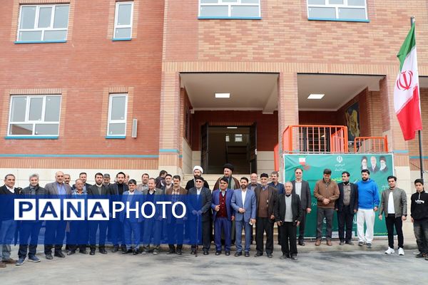 آیین افتتاح مدرسه ۱۴ کلاسه روستای خیرآباد