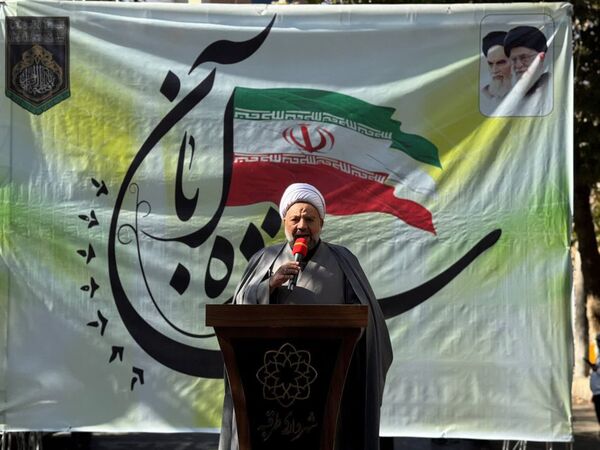 حضور پرشور مردم در راهپیمایی ۱۳ آبان طرقبه