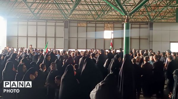 تشییع پیکر جانباز شهید «حاج سیامک حسین پناه اقدم» در مرند 