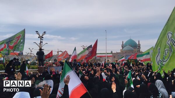 اجتماع دختران مشهدی ا